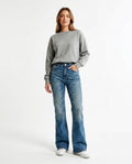 Heidi-Outlet - Eewum | High-Waist Flared Pants Women