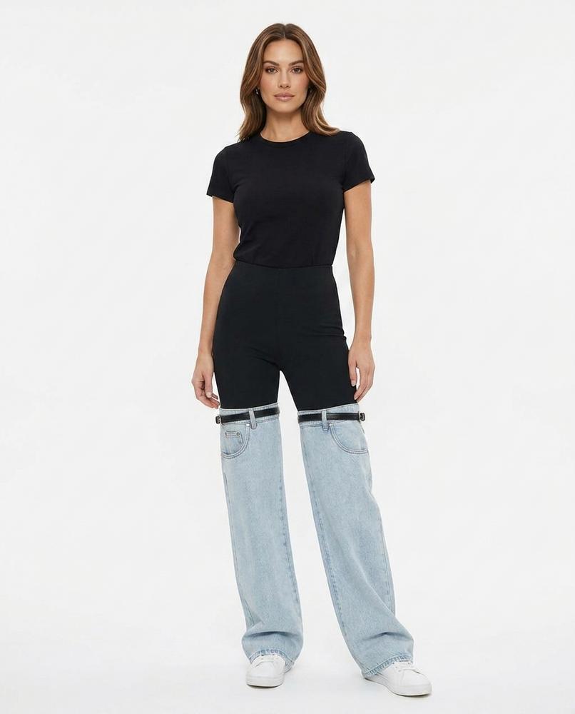 Heidi-Outlet - Netir | Two-Piece Wide-Leg Pants Women