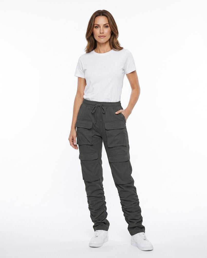 Heidi-Outlet - Mumul | Multi-Pocket Ruched Pants Women