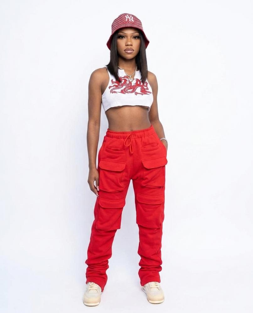 Heidi-Outlet - Mumul | Multi-Pocket Ruched Pants Women