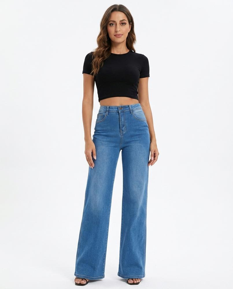 Heidi-Outlet - Ruwos | Wide-Leg High-Waist Pants Women