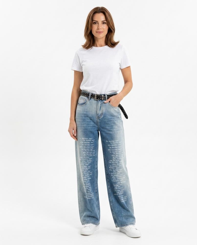 Heidi-Outlet - Vawor | Wide-Leg Printed Pants Women