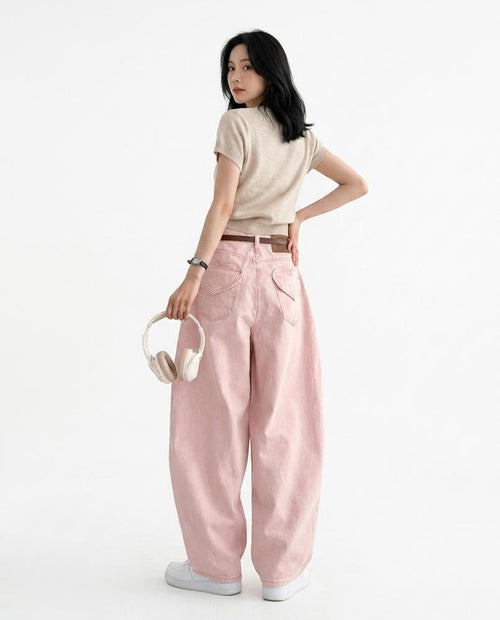Heidi-Outlet - Aenen | High-Waisted Wide-Leg Pants Women
