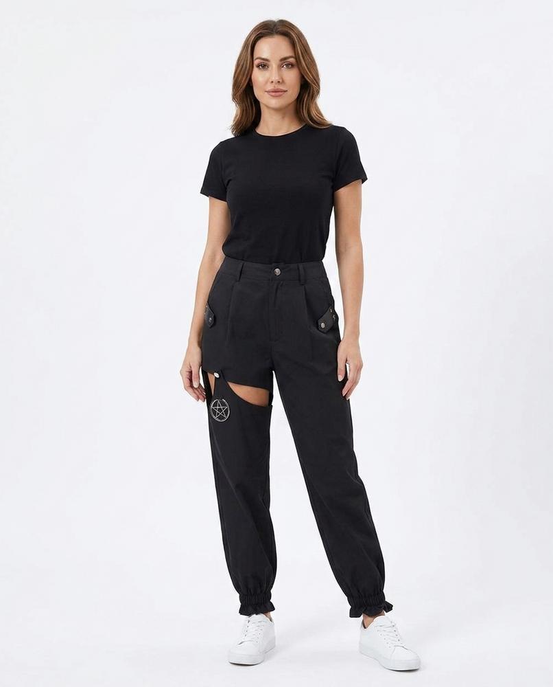 Heidi-Outlet - Yabur | Cut-Out Cuffed Pants Women