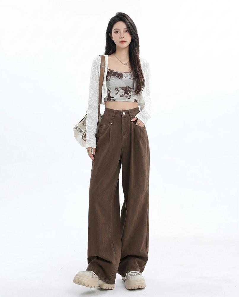 Heidi-Outlet - Sozal | High-Waisted Wide-Leg Pants Women