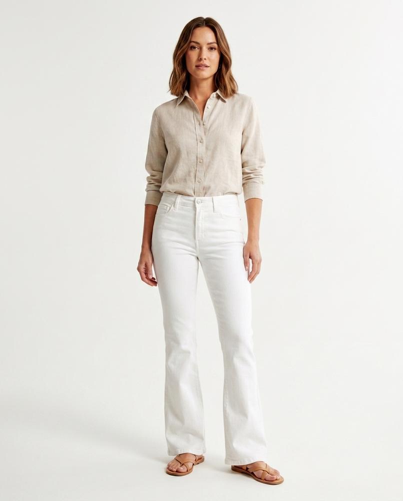 Heidi-Outlet - Kapov | High-Waist Flared Pants Women