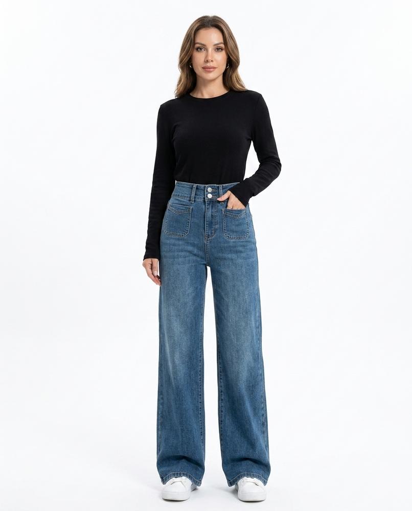 Heidi-Outlet - Vopat | High-Waist Wide-Leg Pants Women