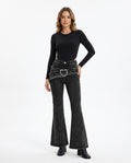 Heidi-Outlet - Aibav | Flared High-Waisted Pants Women