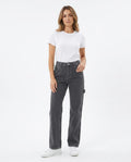 Heidi-Outlet - Cumuk | High-Waist Straight-Leg Pants Women