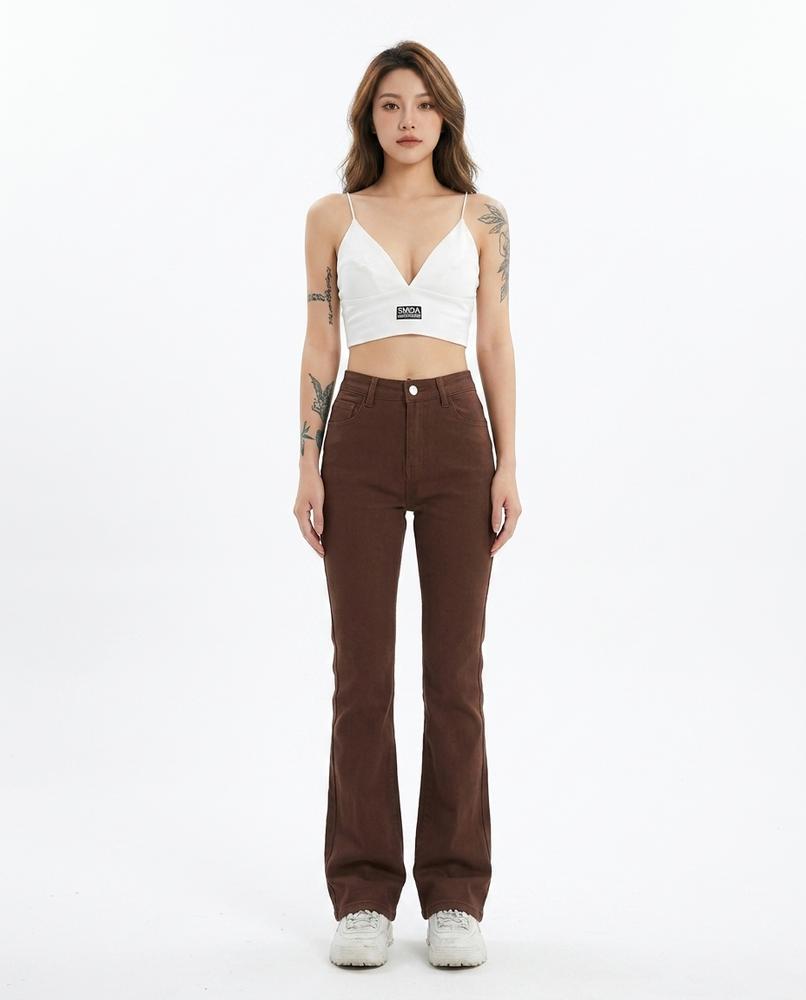 Heidi-Outlet - Taram | High-Waisted Flared Pants Women