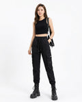 Heidi-Outlet - Cogem | Cargo High-Waist Pants Women