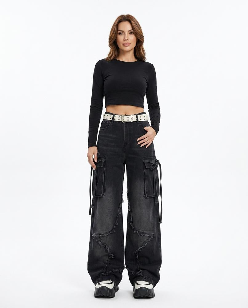 Heidi-Outlet - Nupak | Wide-Leg Cargo Pants Women