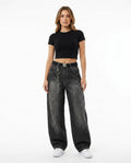 Heidi-Outlet - Tapar | Wide-Leg Washed Pants Unisex