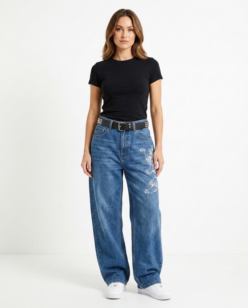 Heidi-Outlet - Tapar | Wide-Leg Washed Pants Unisex