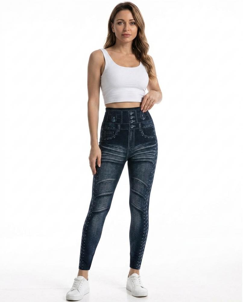 Heidi-Outlet - Kedod | High-Waisted Printed Pants Women