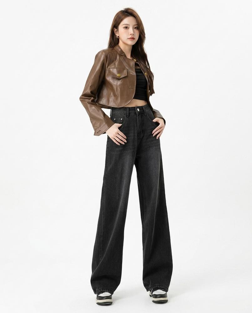 Heidi-Outlet - Sepir | Wide-Leg High-Waist Pants Women