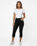 Heidi-Outlet - Cefev | High-Waisted Cropped Pants Women