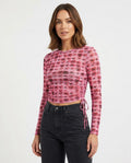 Heidi-Outlet - Ridod | Printed Ruched Top Women