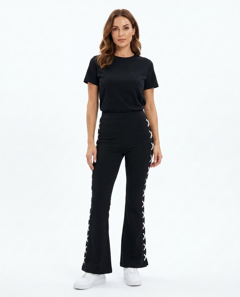 Heidi-Outlet - Ladar | Flared Lace-Up Pants Women
