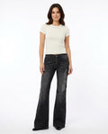 Heidi-Outlet - Aegad | Embroidered Flared Pants Women