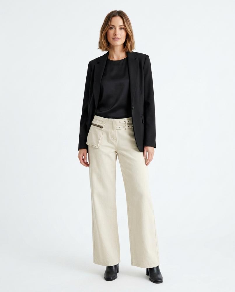 Heidi-Outlet - Dohor | Wide-Leg Belted Pants Women