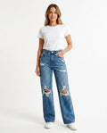 Heidi-Outlet - Cazat | High-Waisted Distressed Pants Women