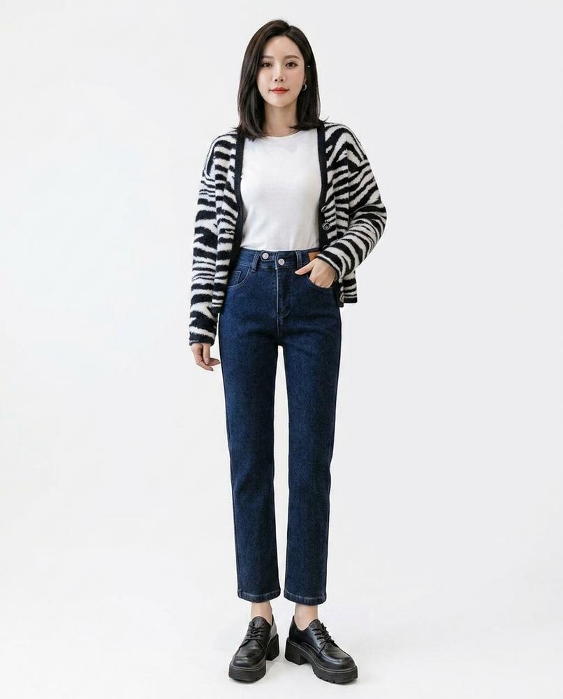 Heidi-Outlet - Curid | High-Waist Straight-Leg Pants Women
