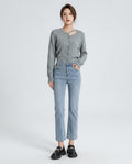 Heidi-Outlet - Tedad | High-Waisted Straight-Cut Pants Women