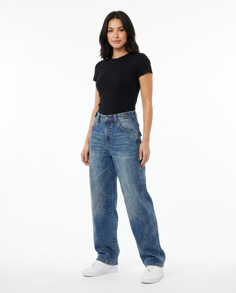 Heidi-Outlet - Korok | Wide-Leg Paneled Pants Women