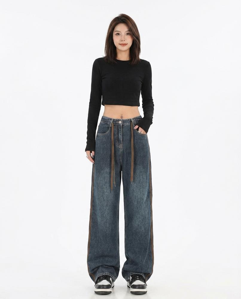 Heidi-Outlet - Yigit | Wide-Leg Lace-Up Pants Women