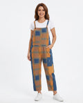 Heidi-Outlet - Rimot | Plaid Patchwork Pants Women