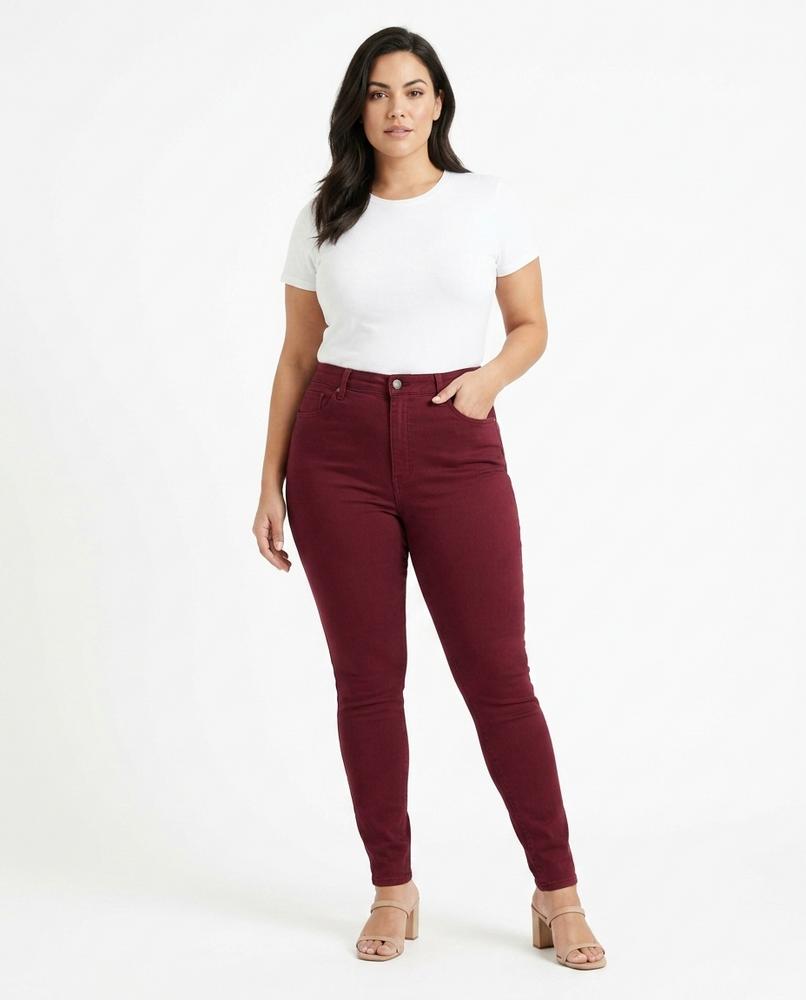 Heidi-Outlet - Yinid | High-Waisted Skinny-Fit Pants Women