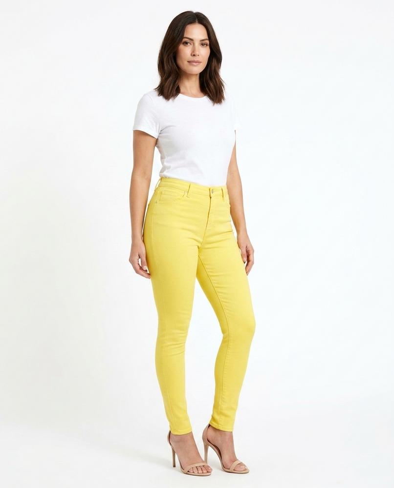 Heidi-Outlet - Yinid | High-Waisted Skinny-Fit Pants Women