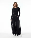 Heidi-Outlet - Sisud | Wide-Leg Striped Pants Unisex