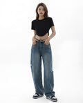 Heidi-Outlet - Dugem | High-Waisted Wide-Leg Pants Unisex