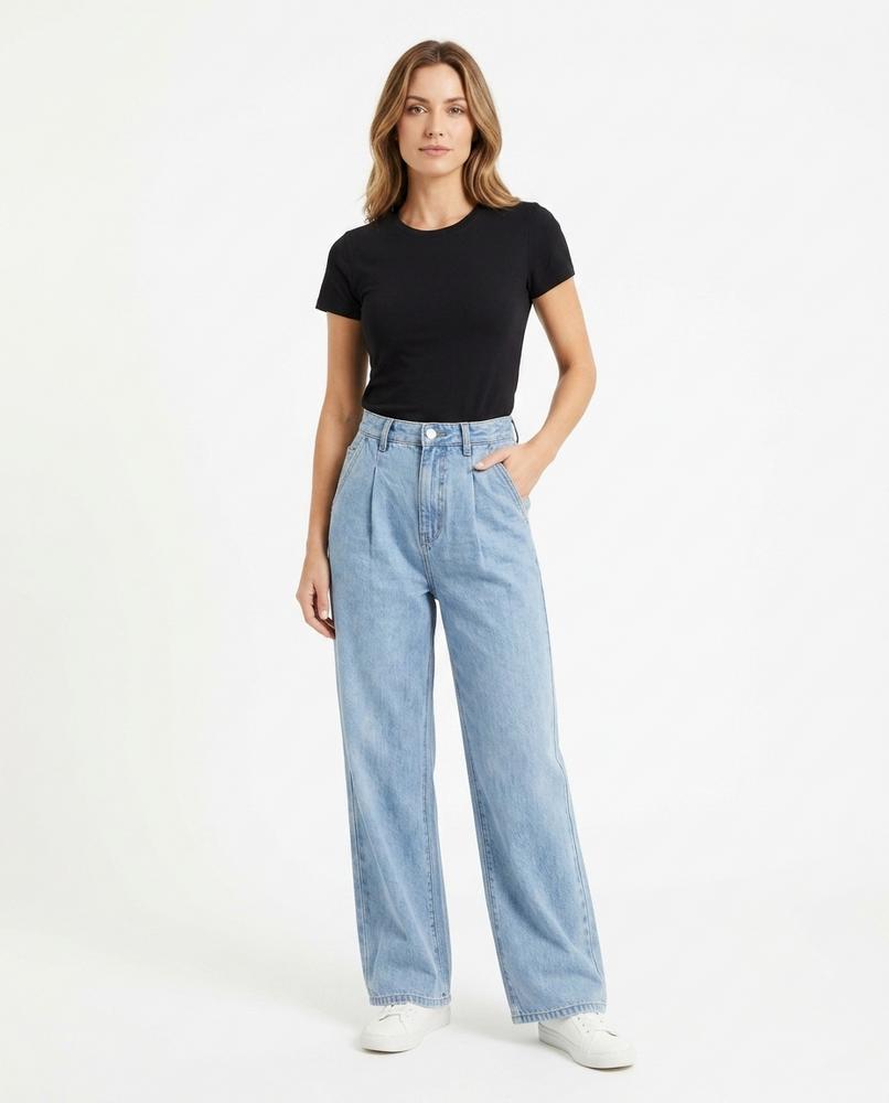 Heidi-Outlet - Zimim | High-Waist Wide-Leg Pants Women