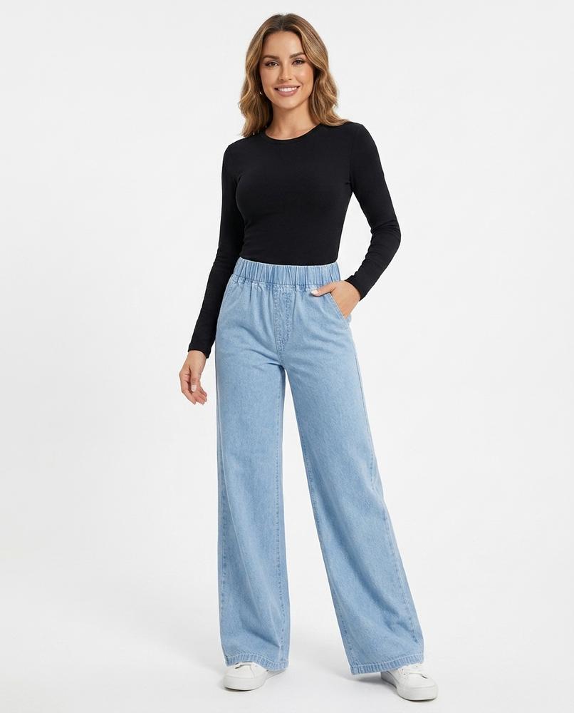 Heidi-Outlet - Melos | High-Waisted Wide-Leg Pants Women