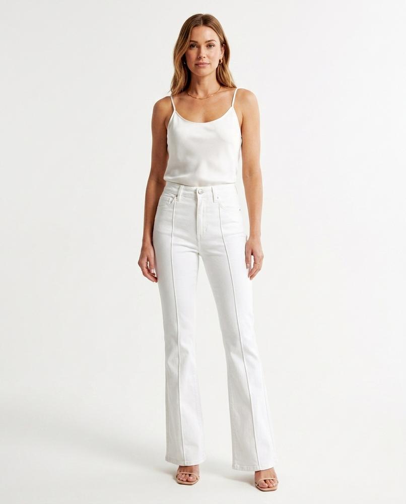 Heidi-Outlet - Lanel | High-Waisted Flared Pants Women