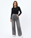 Heidi-Outlet - Ziniv | High-Waist Wide-Leg Pants Women