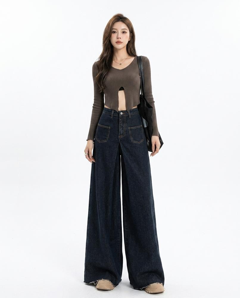 Heidi-Outlet - Norav | Wide-Leg High-Waist Pants Women