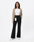 Heidi-Outlet - Muvun | High-Waist Flared Pants Women