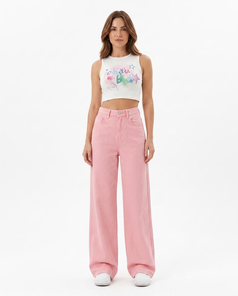 Heidi-Outlet - Sobid | High-Waist Wide-Leg Pants Women