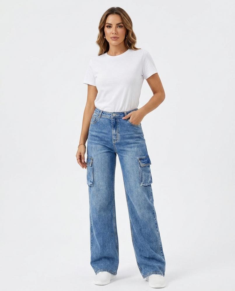 Heidi-Outlet - Zezel | High-Waisted Wide-Leg Pants Women