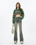Heidi-Outlet - Ramir | High-Waisted Flared Pants Women