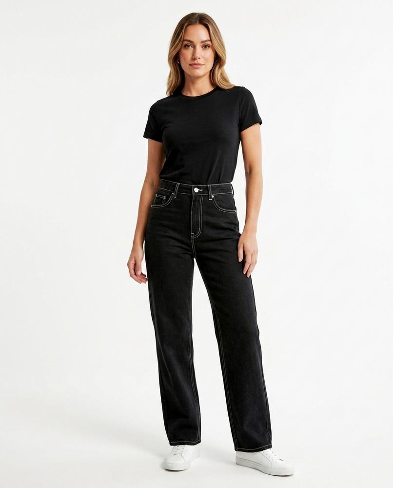 Heidi-Outlet - Migik | High-Waisted Straight-Cut Pants Unisex