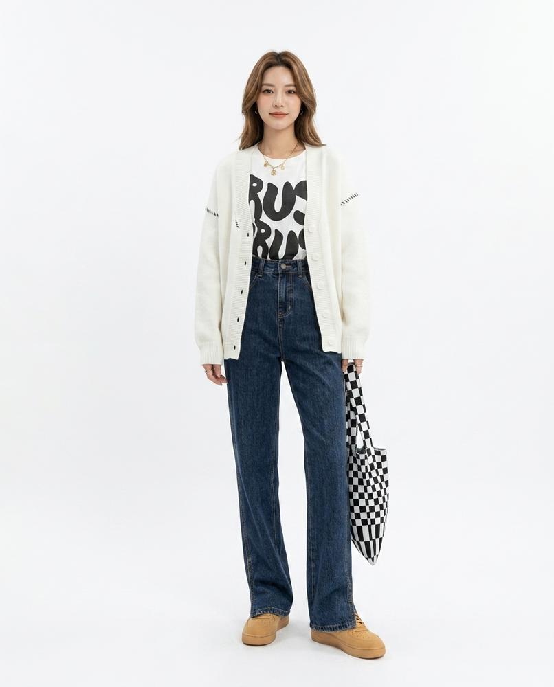 Heidi-Outlet - Migik | High-Waisted Straight-Cut Pants Unisex