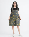 Heidi-Outlet - Zalek | Printed Denim Pants Women