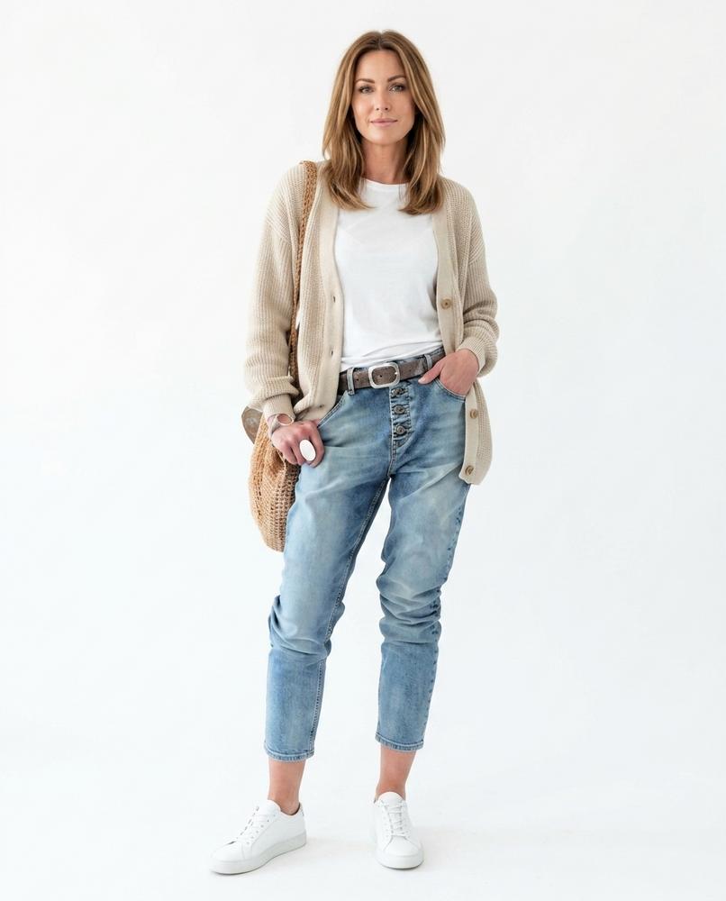 Heidi-Outlet - Suvin | Straight-Leg Button-Fly Pants Women