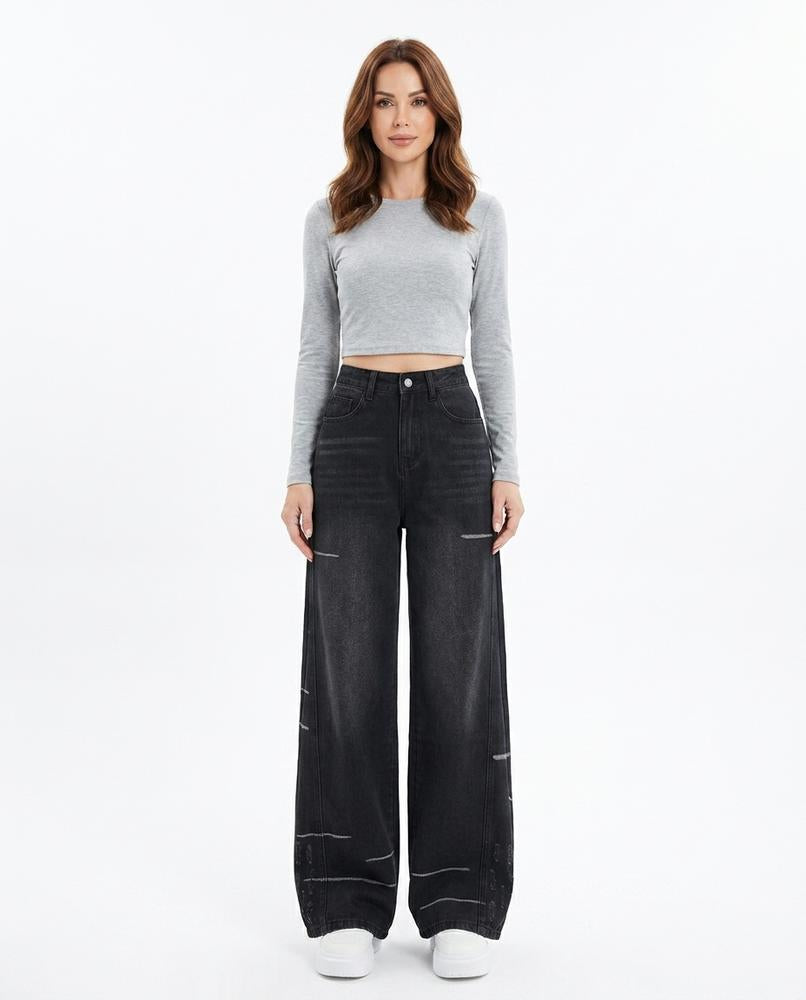 Heidi-Outlet - Yovad | Fleece-Lined Wide-Leg Pants Women