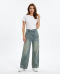 Heidi-Outlet - Dekel | Wide-Leg Washed-Out Pants Women